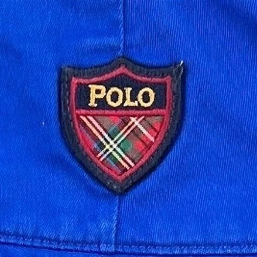 Vintage Polo Golf‎ Ralph Lauren Shorts Men's 35 Blue Cotton Twill Stretch 9